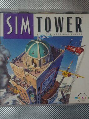 SimTower (PC, 1994) The Vertical Empire MAXIS Classic Game